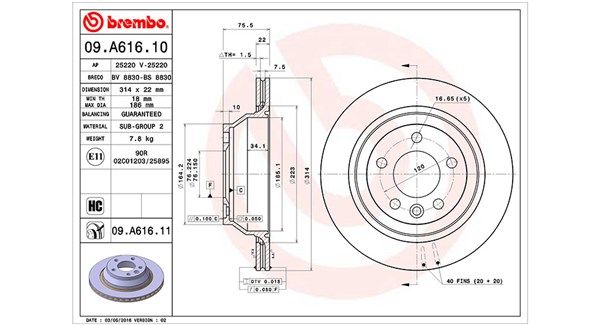 MAGNETI MARELLI Jarrulevy 360406098800